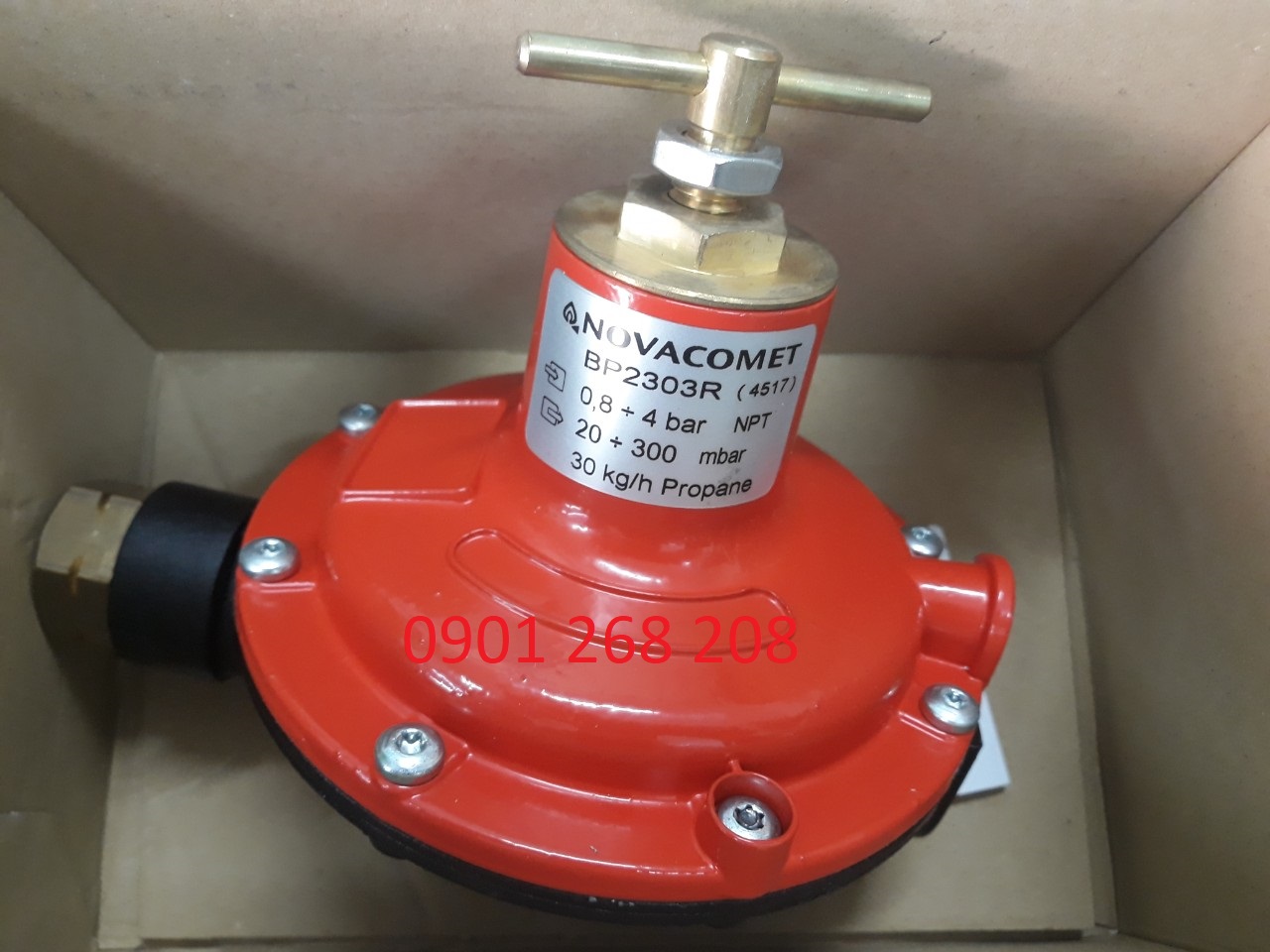 VAN ĐIỀU ÁP CẤP HAI NOVACOMET BP2303R 30kg/h